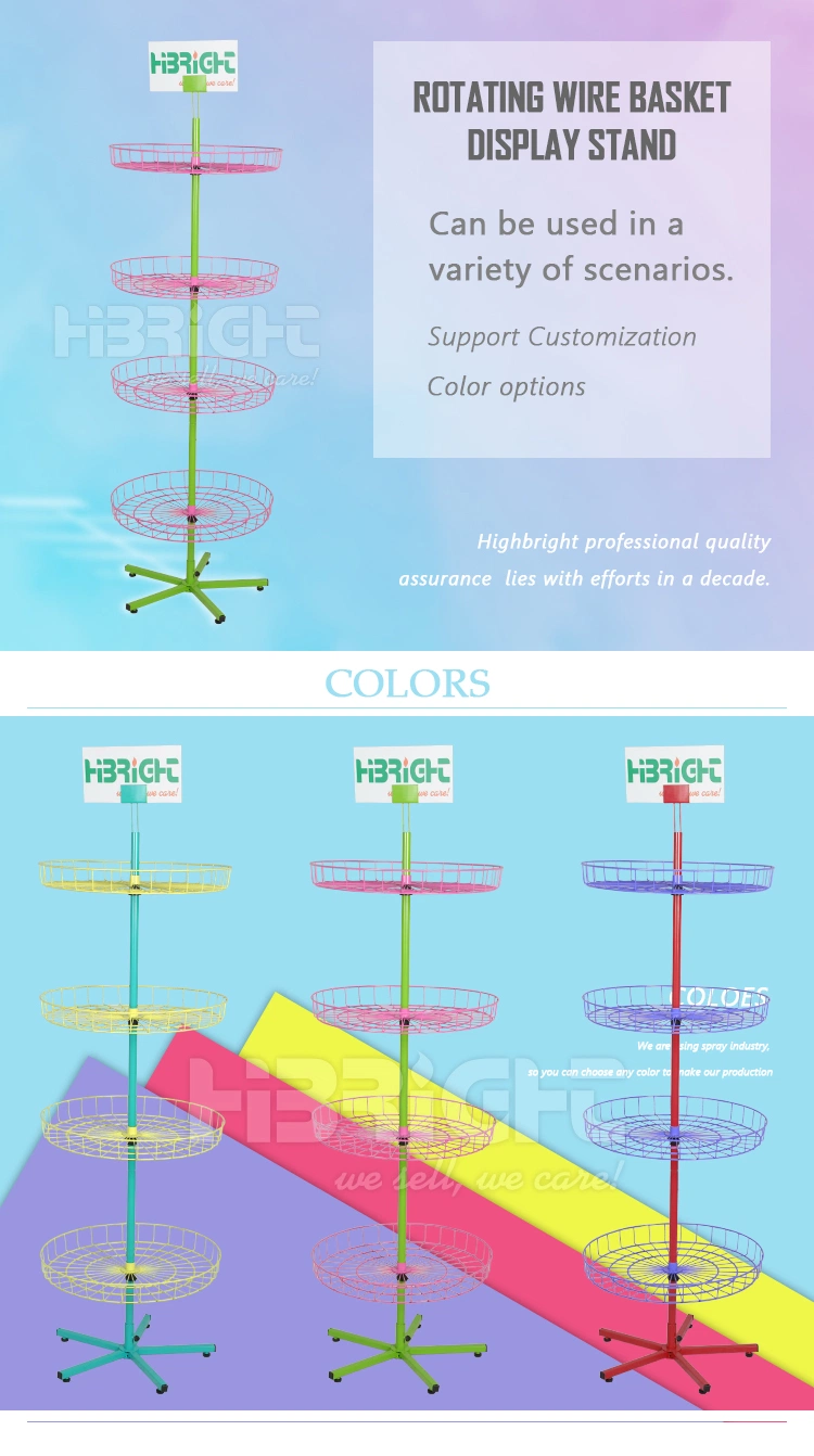 Metal Colorful Toy Promotion Display Stand