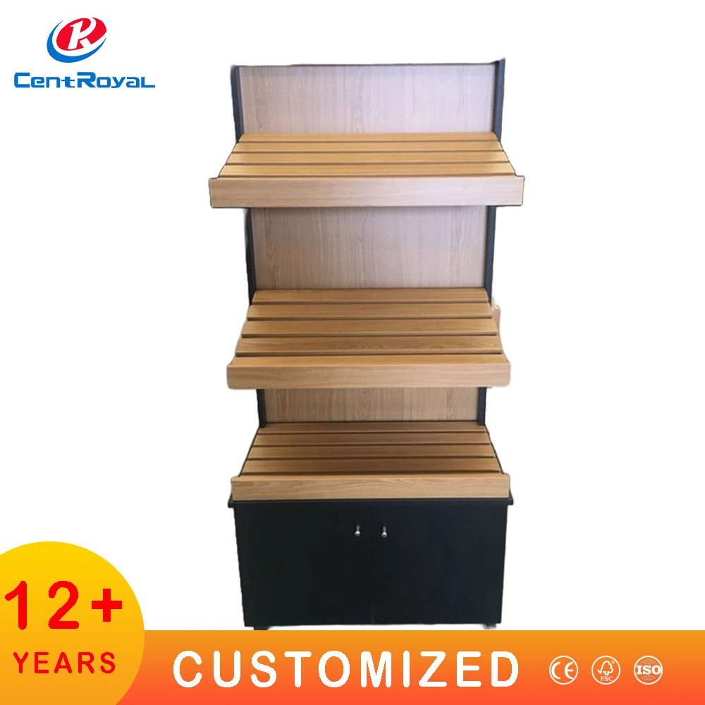 Custom Wood Display Stand Beverage Display Rack Snack Display Racks Food Display Stand Drink Display Stand Wooden Fruit Display Rack Bread Floor Stand