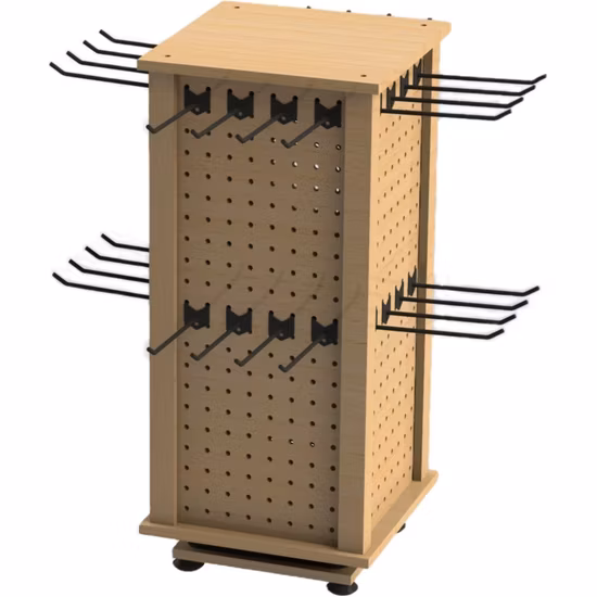 Gancio per chitarra in legno e ferro personalizzato Supporto per chitarra in legno con piastra pieghevole per display per chitarra Supporto a parete per chitarra