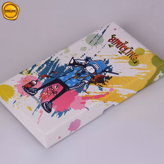 Sinicline Custom New Fancy Gift Design Scatola al dettaglio Custodia per cellulare Custodia in cartone Scatola di imballaggio con design di stampa Cmyk